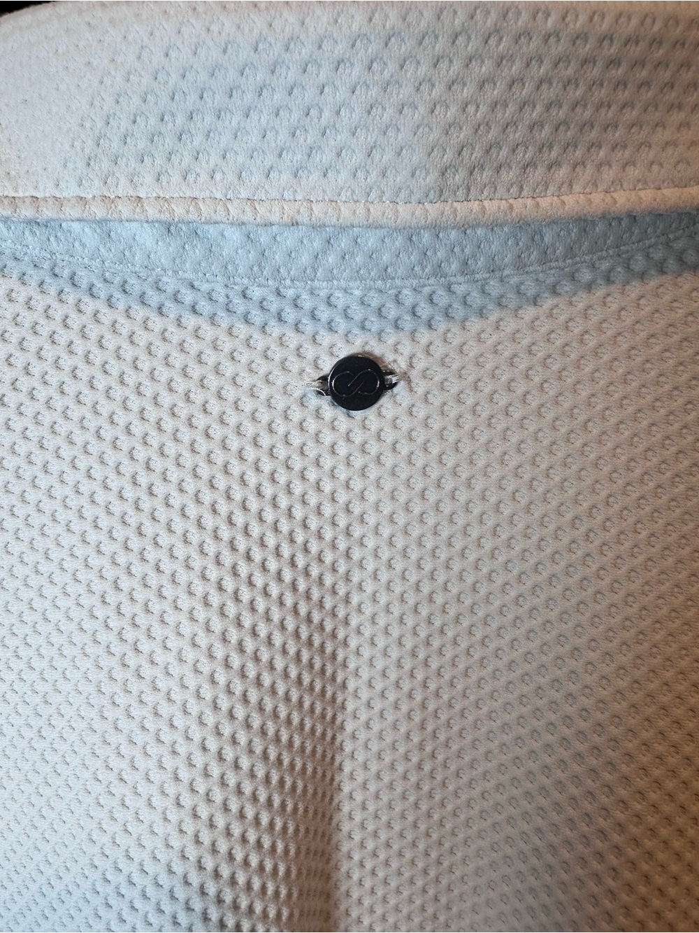 Calia Baby Blue Ribbed Polo Golf Tank - Picture 10 of 11